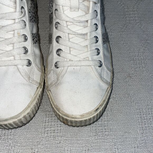 Gola Mark Cox Women’s Ankle Top Sneakers Size 40 U.S. 9 M White Athleisure - Picture 9 of 12